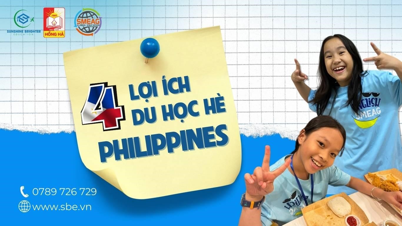 4 LỢI ÍCH DU HỌC HÈ PHILIPPINES BẠN NÊN BIẾT?