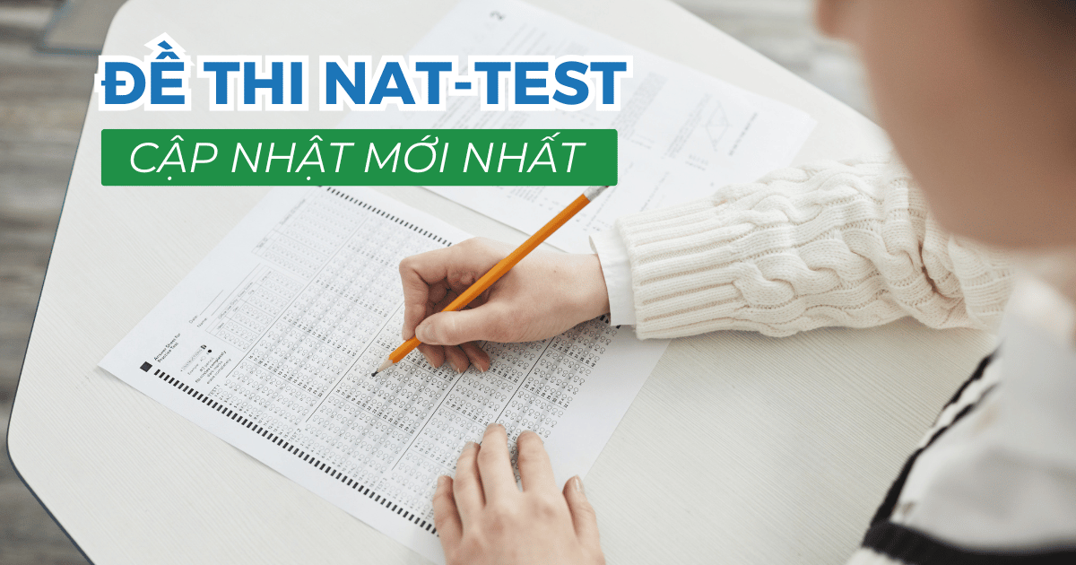 đề thi nat test mới nhất