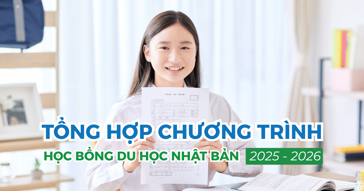Tổng hợp các chương trình học bổng du học Nhật Bản