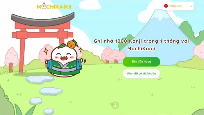 app học tiếng Nhật với giao diện thân thiện, dễ dùng