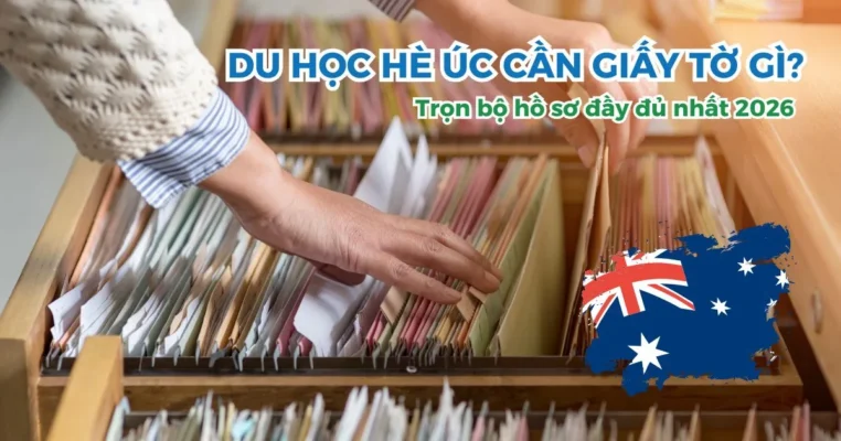 Du học hè Úc cần giấy tờ gì? Trọn bộ hồ sơ đầy đủ nhất 2026