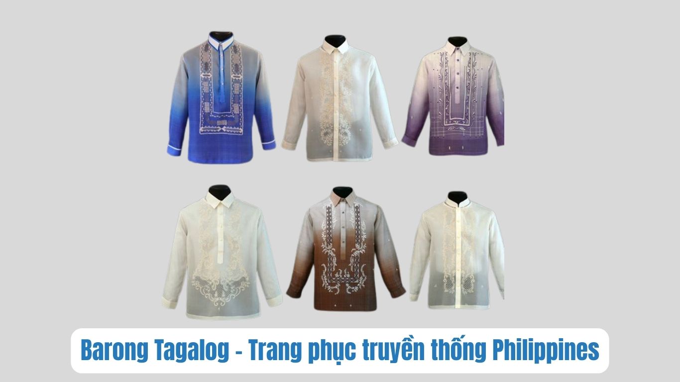 trang phục truyền thống philippines