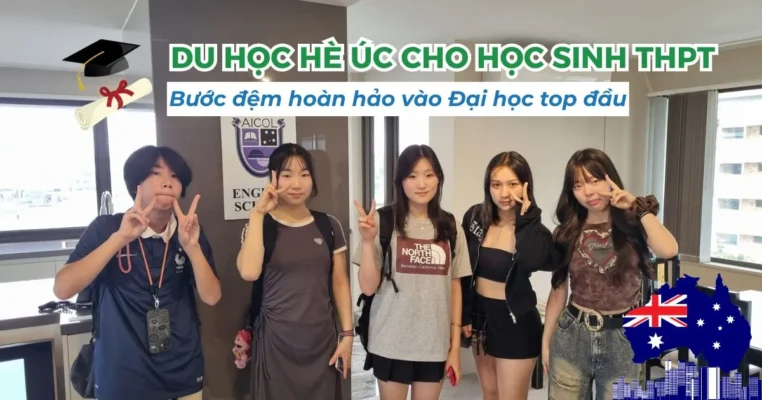 Du học hè Úc cho học sinh THPT 2026: Bước đệm hoàn hảo vào Đại học top đầu