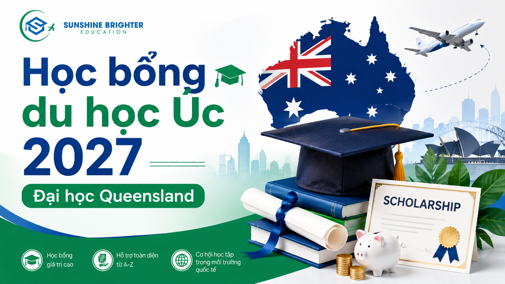 học bổng du học úc 2027