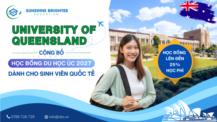 học bổng du học úc 2027
