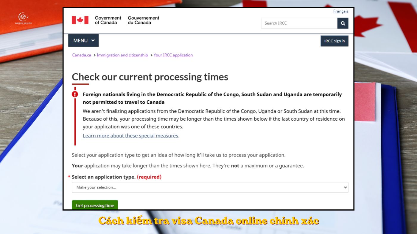 thời gian xét duyệt visa canada online