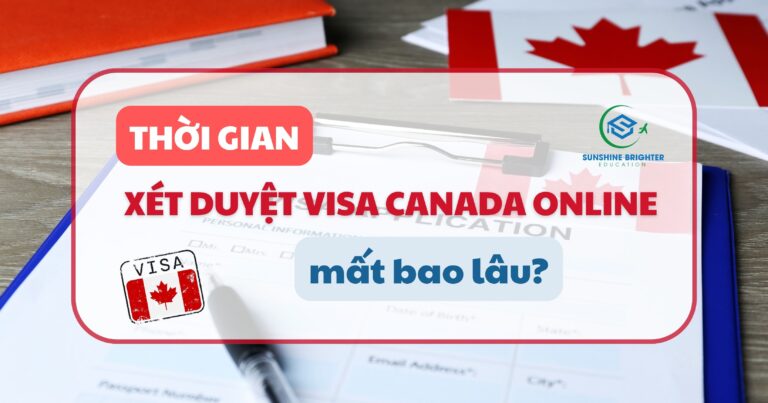 thời gian xét duyệt visa canada online
